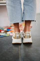 NO NAME CARTER JOGGER GOLD DOVE GOLD
