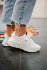 NO NAME CARTER JOGGER DISCOLOR PINK SKY DOVE