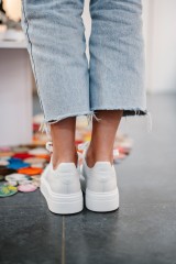 STEVE MADDEN MOXY WHITE GLITTER