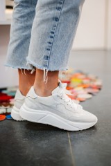 STEVE MADDEN STARLYN WHITE GLITTER
