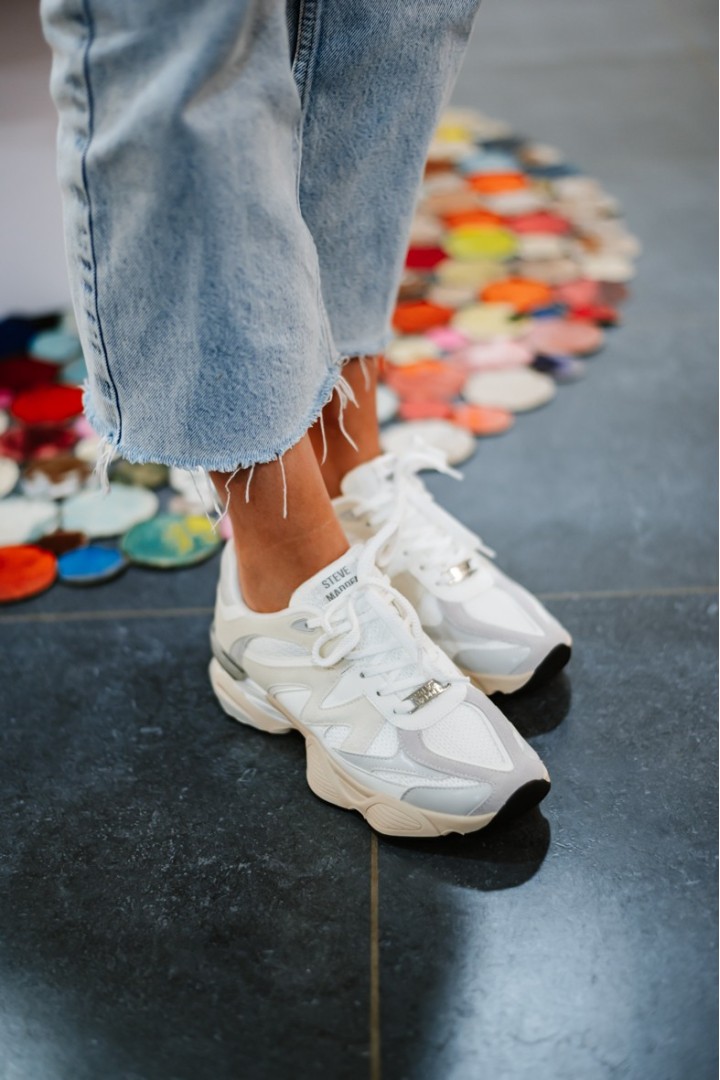 STEVE MADDEN SPEEDER WHITE