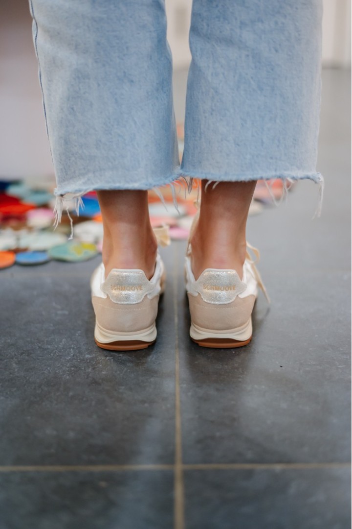 SCHMOOVE CAMDEN WHITE NUDE GOLD