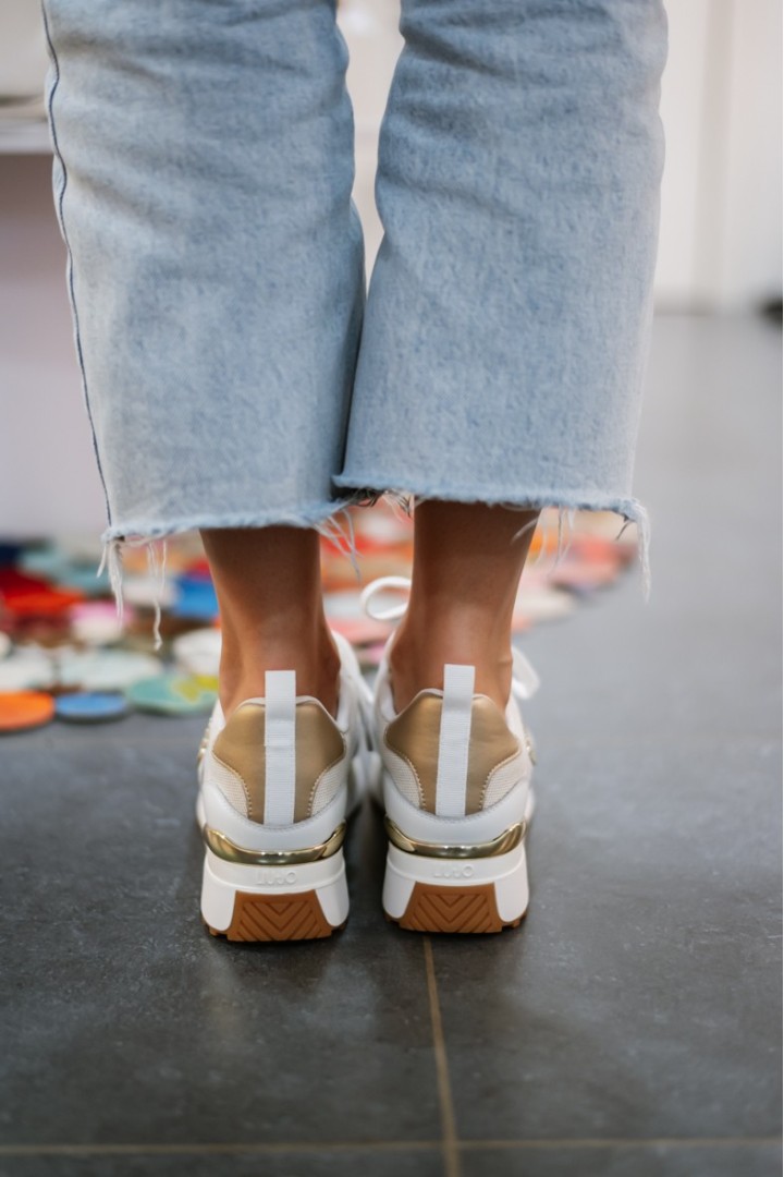 LIUJO MAXI WONDER 97 BIS CALF WHITE