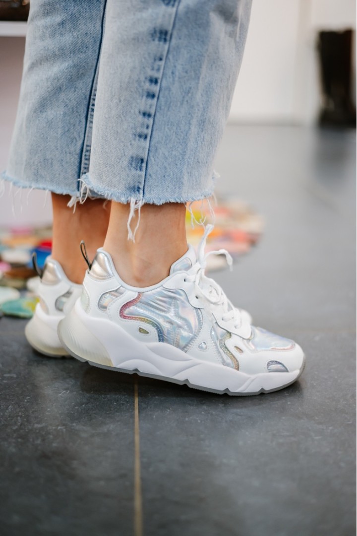 W6YZ SARAH IRIDESCENT WHITE MULTI