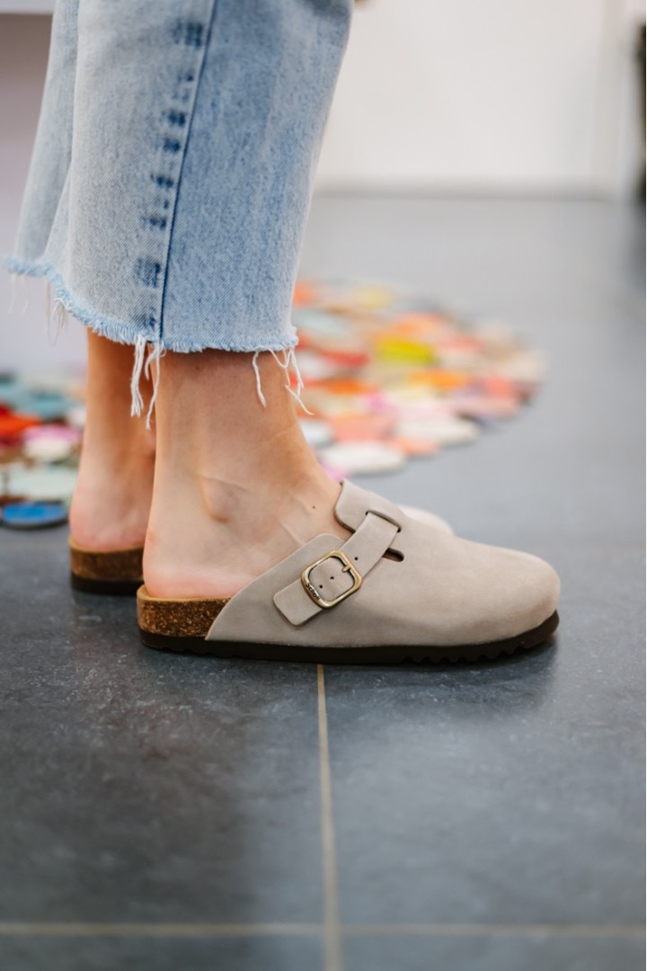 SCHOLL FAE DARK BEIGE