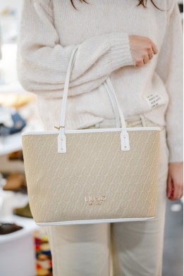 LIUJO S TOTE NATURALE