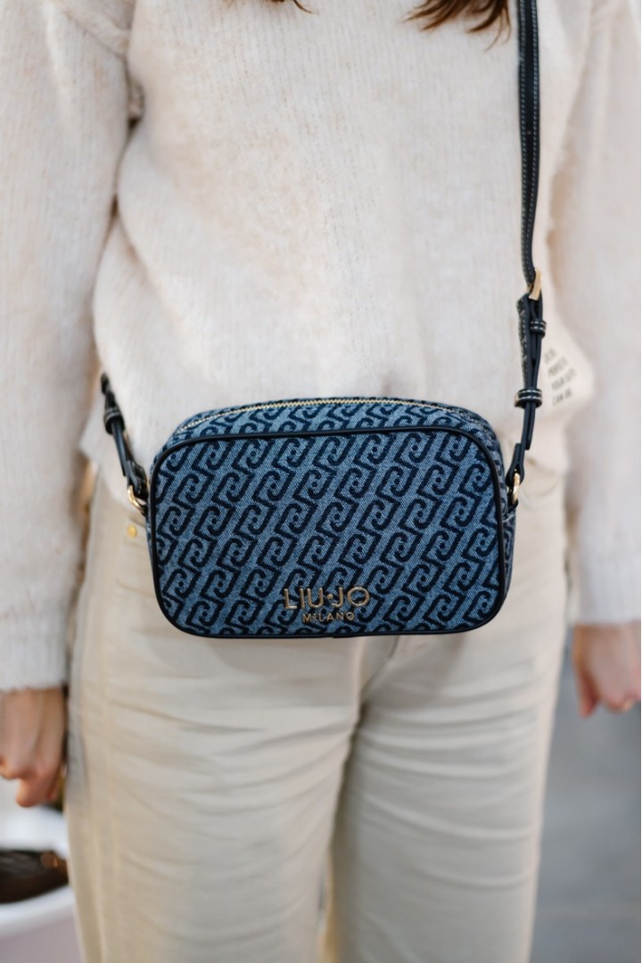 LIUJO S CAMERA CASE DRESS BLUE