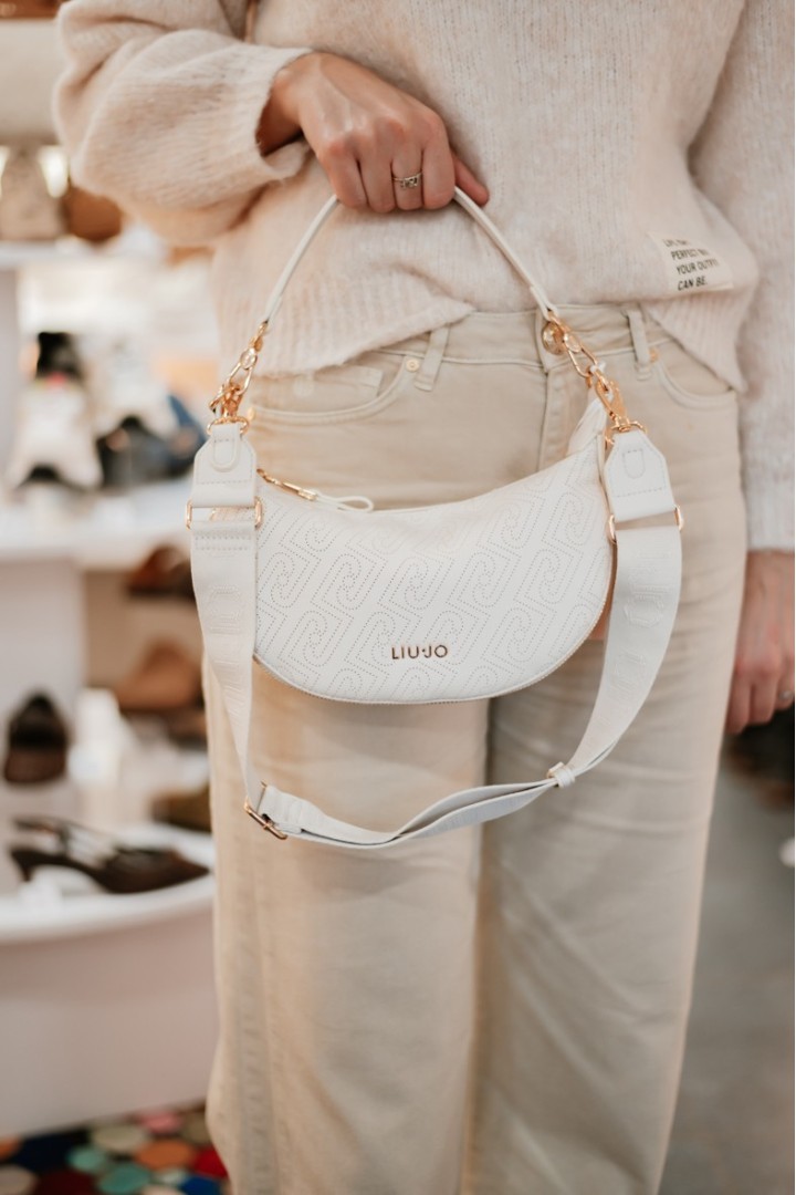LIUJO ECS S HOBO CREAM