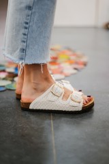SCHOLL NOELLE OFF WHITE TRICOT
