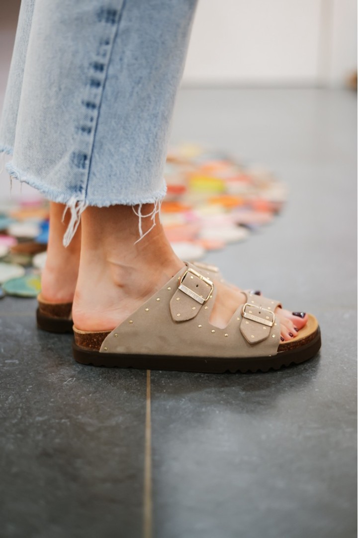 SCHOLL BEATRIZ BEIGE GOLD