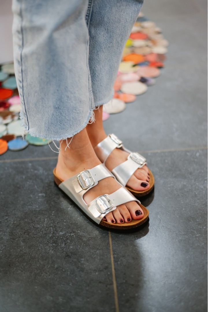 SCHOLL JOSEPHINE SILVER