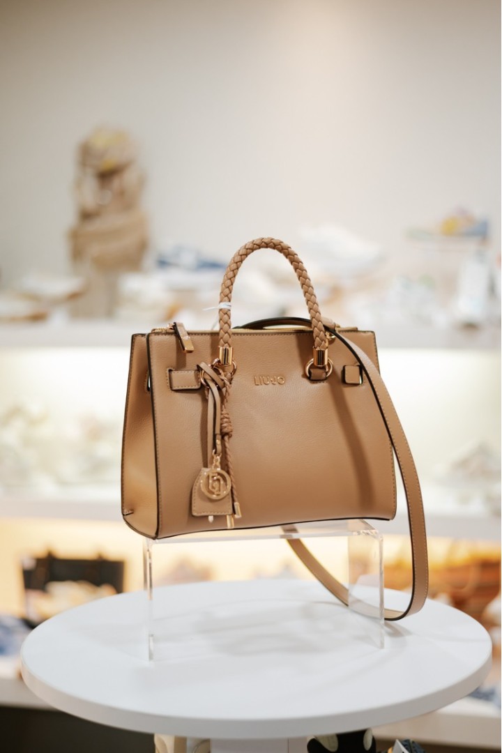 LIUJO ECS S SATCHEL CAMMELLO