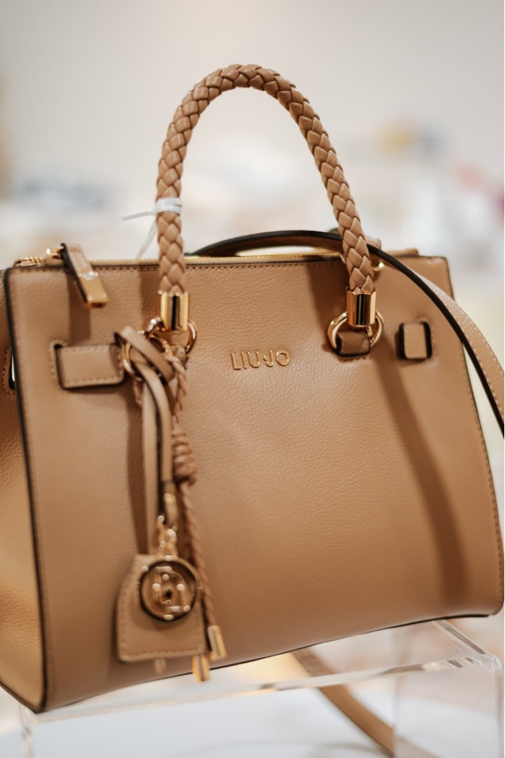 LIUJO ECS S SATCHEL CAMMELLO
