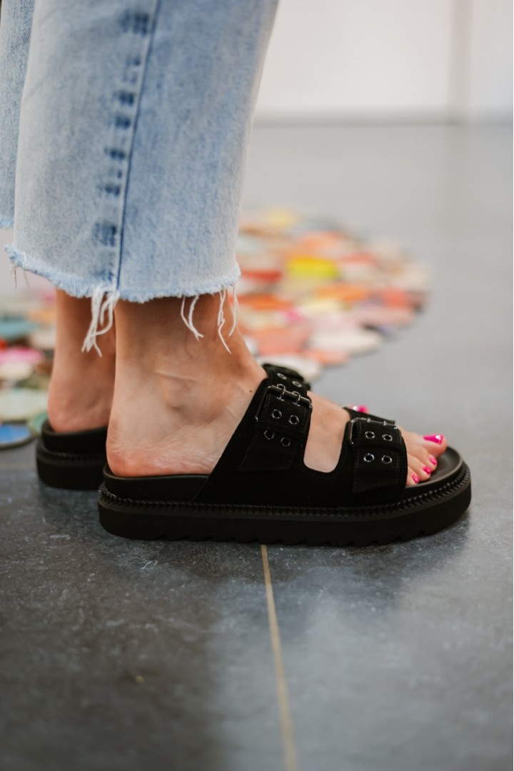 SCHMOOVE STELLA BUCKLE BLACK