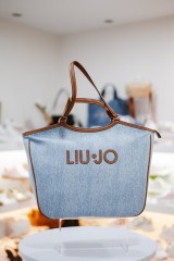 LIUJO L TOTE LIGHT DENIM FERIELLE
