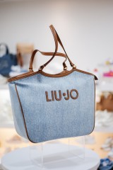 LIUJO L TOTE LIGHT DENIM FERIELLE