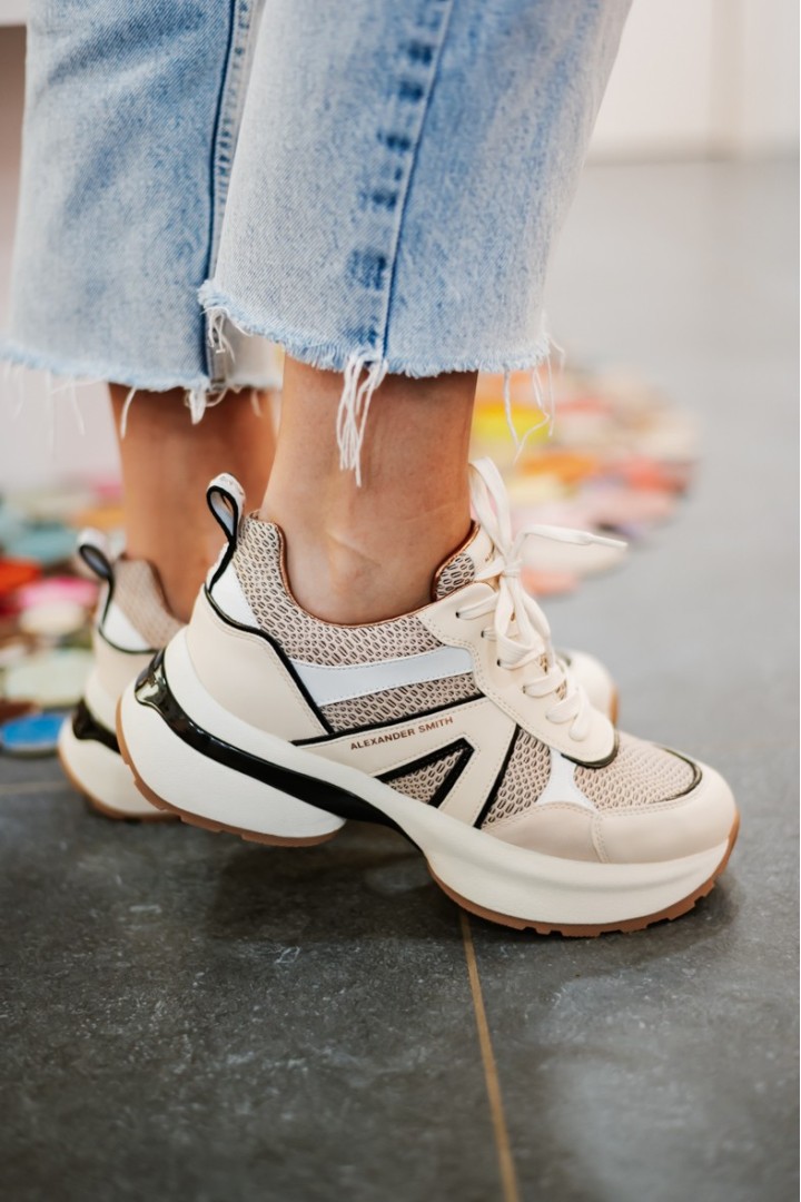 ALEXANDER SMITH VICTORIA LIGHT PEACH BLACK