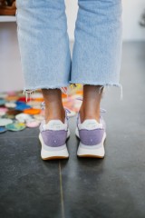 SUN68 BIG STARGIRL CANVAS LILLA