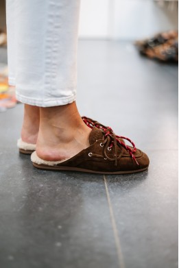 PAVEMENT PAYASMA BROWN SUEDE