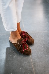 PAVEMENT PAYASMA BROWN SUEDE