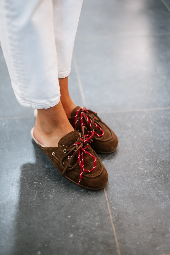 PAVEMENT PAYASMA BROWN SUEDE