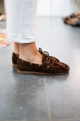 PAVEMENT PAMARIN DARK BROWN SUEDE